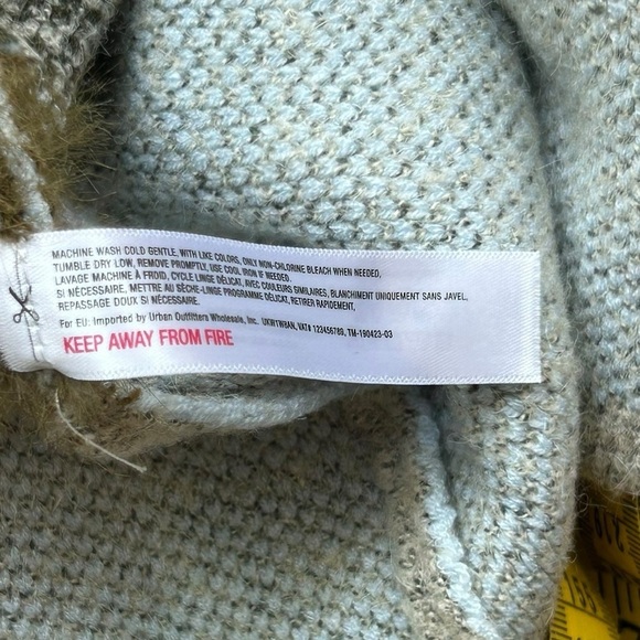 Anthropologie Akemi + Kin Tribal Print open front Cardigan Sweater O/S NWT - Picture 12 of 14